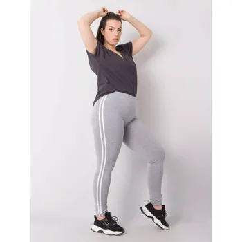 Dámské legíny Legíny RV LG 6302.53 šedá 4XL