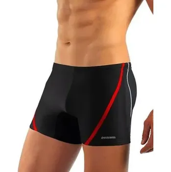 Pánské plavky Pánské plavkové boxerky Sesto Senso art.366 M-2XL grafit L