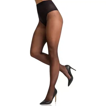 Dámské punčochy Dámské punčochové kalhoty FLAT TUMMY 15 DEN - BELLINDA - černá L