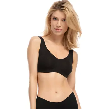 Podprsenka Fitness top Infinity black - JULIMEX černá XL