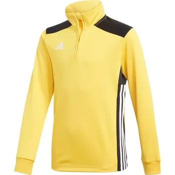 Chlapecká mikina Dětská tréninková mikina REGISTA 18 TRAINING BLOUSE yellow JR DJ1841 - Adidas 164CM