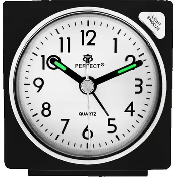Budík Budík Perfect černý, 6,5 cm