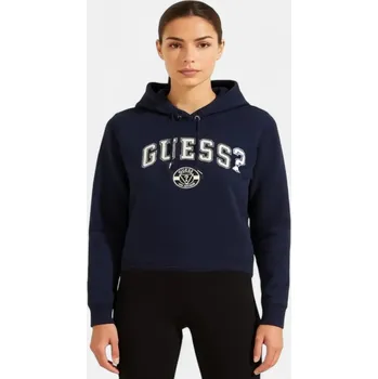 Dámská mikina Dámská modrá mikina Guess - Velikost S, Barva Modrá M56382 R5YQ13KAKR0