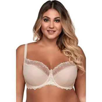 Podprsenka Polovyztužená dámská podprsenka AV 1030 bílá 70D