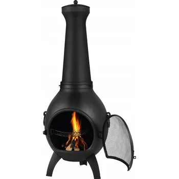 Zahradní krb Zahradní Krb Venkovní Ohniště Včetně Ochranného Krytu proti Dešti