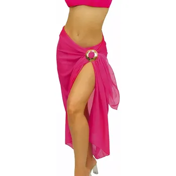 Dámské plavky Pareo šátek D95CH1 10 - SELF růžová Univerzální