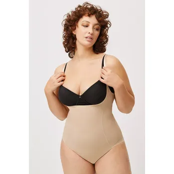 Stahovací body Ysabel Mora 19621 barva:nude 2XL