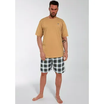 Pánské pyžamo Pyžamo Cornette 326/183 Nature 3 cr/r M-2XL pánské med XL