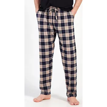 Pánské pyžamo Pánské pyžamové kalhoty Marko béžová L