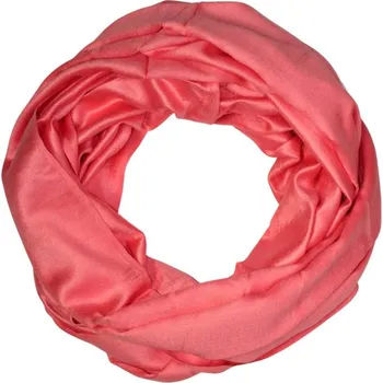 Šála Pasadena hedvábný tunelový šál H75CA růžová