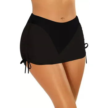 Dámské plavky Dámská plážová suknička Self D 99 Skirt 2 černá 36-S