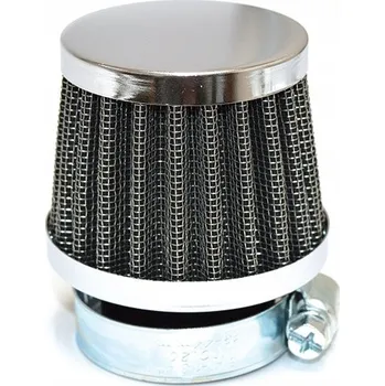 Filtr pro motocykl MIW (MEIWA) KUŽELOVÝ VZDUCHOVÝ FILTR CHROMOVANÝ (28X60X50MM) (30)