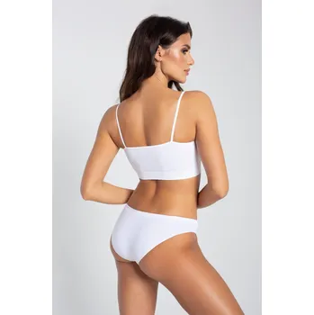Kalhotky Dámské kalhotky SEAMLESS COTTON MINI BIKINI světlý nahý S