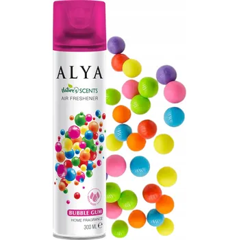 Osvěžovač vzduchu Alya Vůně Přírody Osvěžovač Vzduchu Sprej Pokoj WC Žvýkačka 300ml
