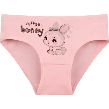 Kalhotky Dětské kalhotky Bunny světle růžová 6 - 7