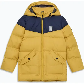 Stavebnice LEGO Dětská zateplená bunda LEGO Lwjebel 733 dark yellow