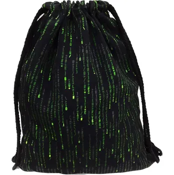 Kabelka Taška - sáček W-119 - Bruno Rossi UNI černo-zelená