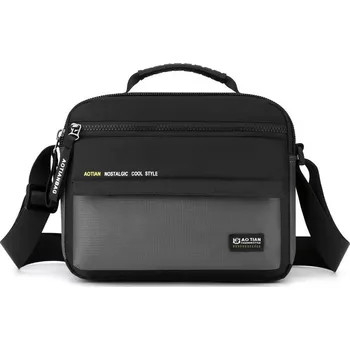 Pánská crossbody brašna s vícero kapsami na cesty Barva (Varianta): gray large