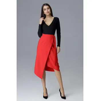 Dámská sukně Dámská sukně M629 - Figl červená S-36