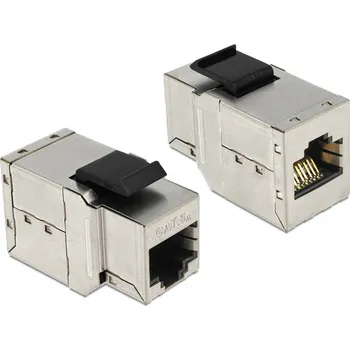Síťový konektor Delock 86166 RJ45 vestavný modul Keystone CAT 6A 1 ks