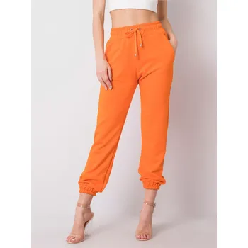 Dámské kalhoty Tepláky RV DR 6120.03P oranžová S