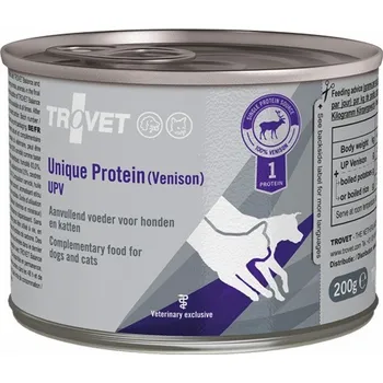 Krmivo pro psa TROVET Unique Protein UPV Venison - mokré krmivo pro psy a kočky - 200g