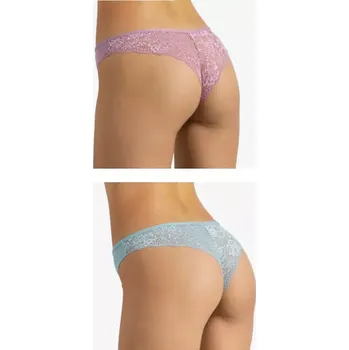 Dámské spodní prádlo Dámské kalhotky brazilky Cotonella GD284 A'2 S-XL vícebarevné XL