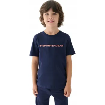 Chlapecké tričko 4F dětské tričko vícebarevné polyester velikost 146