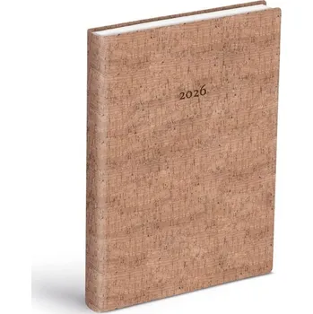 Kalendář Diář 2026 D801 PU soft cork