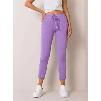 Dámské kalhoty Tepláky RV DR 3589.06X fialová XS