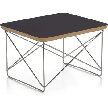 Konferenční stolek Vitra Occasional Table LTR HPL Black, stainless steel