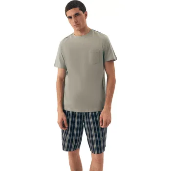 Pánské pyžamo Pánské pyžamo 42617 Dexter - HENDERSON zelená XL