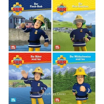 První čtění Nelson Mini-Bücher: 4er Feuerwehrmann Sam 25-28