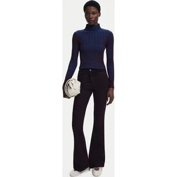 Dámský svetr Desigual Rolák Barrow 25WWJF18 Modrá Slim Fit M