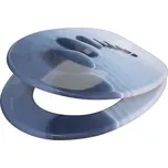 Casaria 109402 MDF sedátko se systémem soft-close kámen