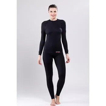 Dámské termoprádlo Dámské Termo tričko 06-110 - HANNA STYLE černá L/XL