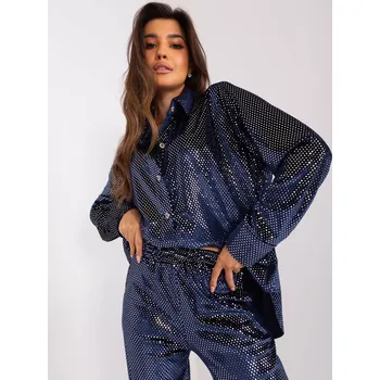 Dámská halenka Sada LK KMPL 509498.08 tmavě modrá L/XL