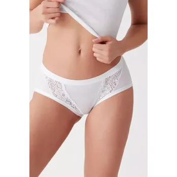 Kalhotky Dámské kalhotky GD130 MIDI BIANCO M