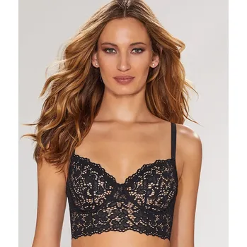 Podprsenka Podprsenka Classic Lace Longline DK 4010 - DKNY 80B bordó