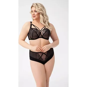 Podprsenka Měkká dámská podprsenka soft Gorsenia K 746 Molly černá 65H