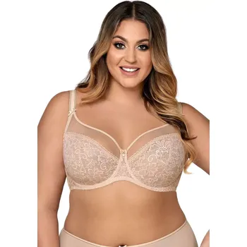 Podprsenka Dámská podprsenka 1396 Crystal beige plus - AVA béžová 95/G