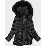 Černá zimní bunda s odepínací kapucí S'west (B8200-1) odstíny černé 52