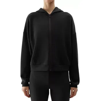 Dámská mikina Dámská mikina 4F F1002 tmavě černá 4FWSS24TSWSF1002 20S s