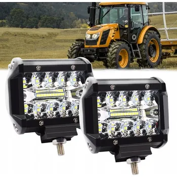 Přídavný světlomet 2 x LED PRACOVNÍ SVĚTLO HALOGEN 480W SUPER VÝKON 20 diod 12V