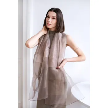 Art Of Polo 23422 Šála Shimmer Time stříbro 190x70 cm