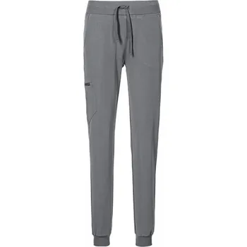 Exner Unisexové rovné strečové pracovní nohavice Barva: Šedá grafitová, Velikost: 4XL EX332