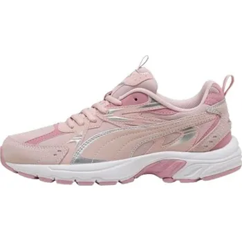 Dámské tenisky Dámská volnočasová obuv Puma MILENIO TECH SD 7 Růžová, Stříbrná, Bílá