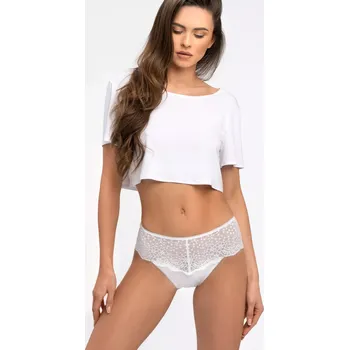 Kalhotky Dámské kalhotky BBL 162 White - Babell XL