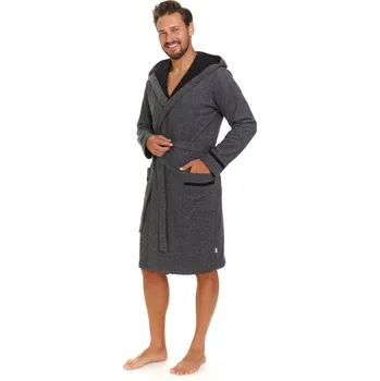 Dámský župan Pánský župan 7141 Twill - Doctor Nap šedá L