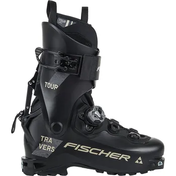 Sjezdové boty FISCHER TRAVERS TOUR BLACK/BLACK 25/26 27,5